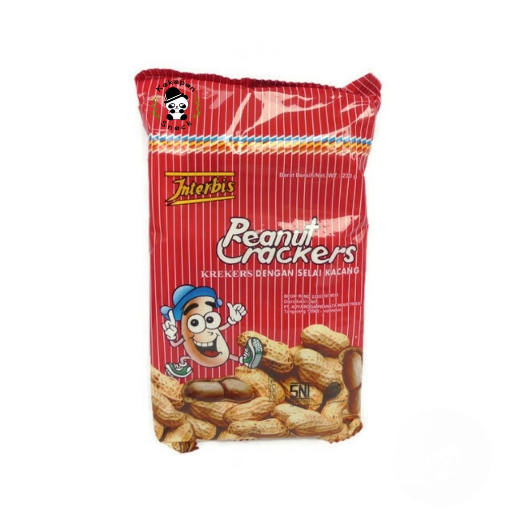 Interbis Peanut Crackers 230 gr