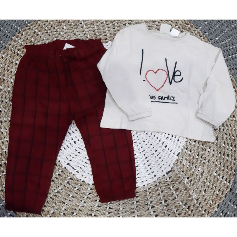 PRELOVED ZARA BABY 1SET