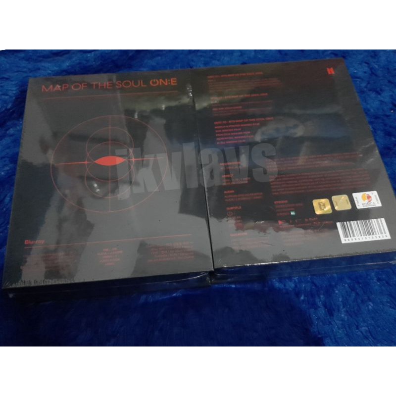 [READY / SEALED ] BTS MAP OF THE SOUL ON:E BLU-RAY SEALED FULLSET BLURAY BR OFFICIAL ORI ORIGINAL DV