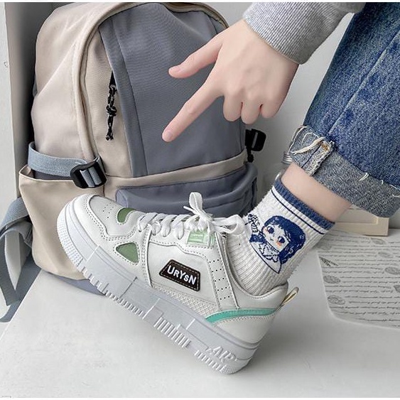 TBIG [COD] Sepatu Sekolah Sneakers Import Shoes YOURSN Wanita Sepatu Korea Style Sekolah Kuliah