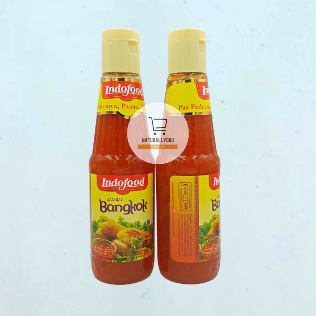 Indofood Sambal Bangkok Botol 335ml (Sambal Asam Manis)