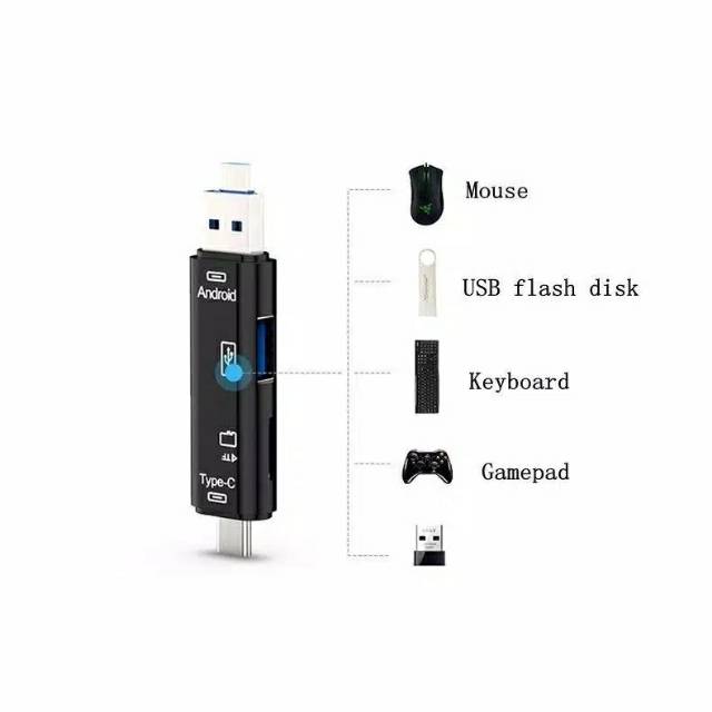 Usb card OTG reader 5 in 1