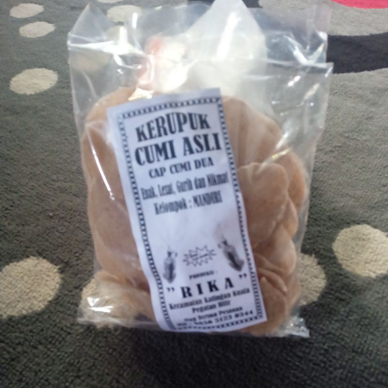 

kerupuk cumi asli