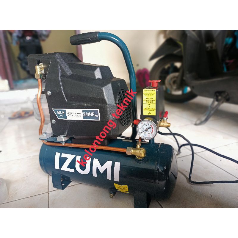 kompresor izumi japan Direct air compresor angin listrik 9L