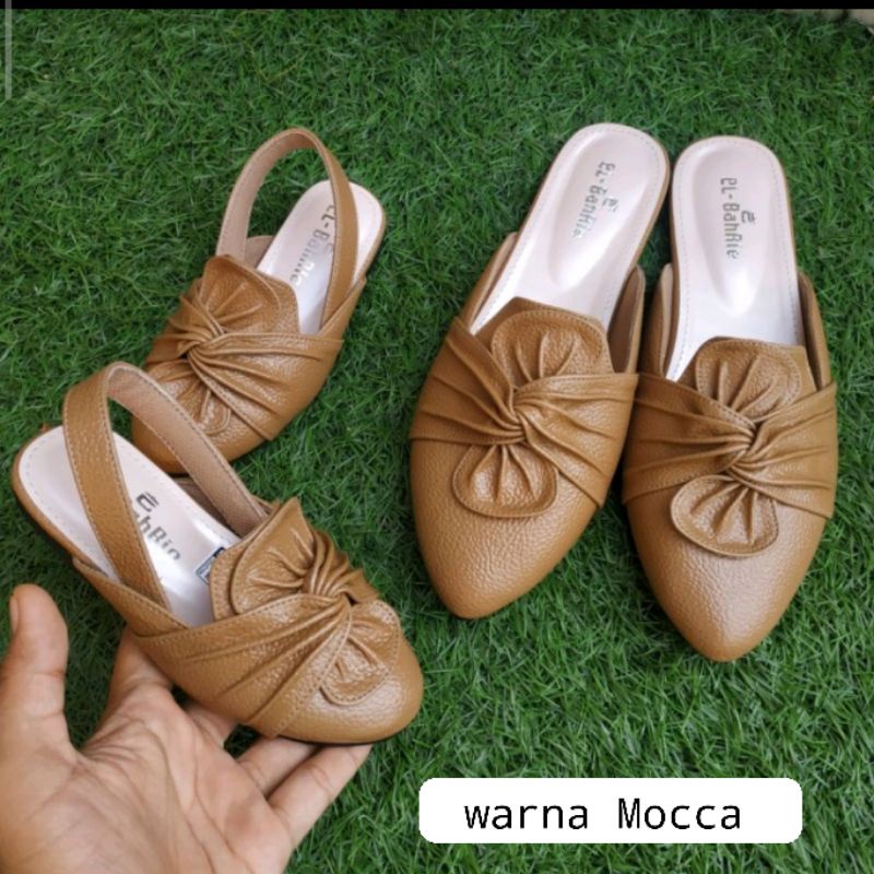 SEPATU COUPLE IBU DAN ANAK / MULES COUPLE IBU DAN ANAK