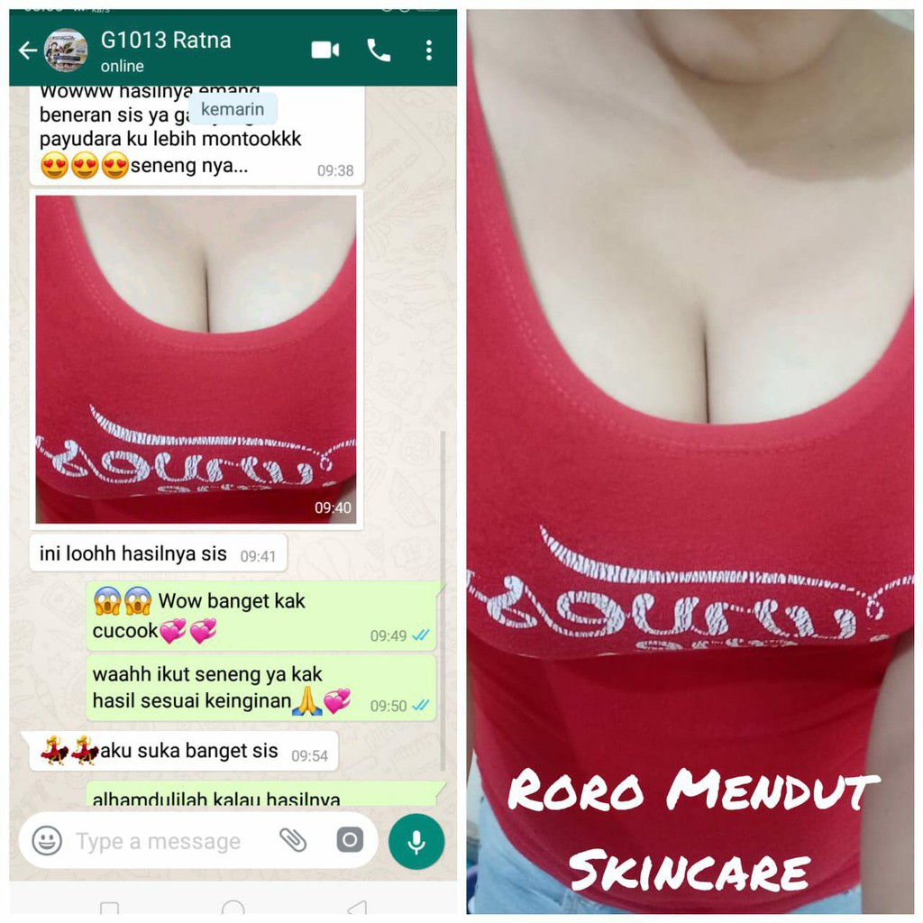 Roro Mendut Masker Payudara Pembesar dan Pengencang Kencang Kendur Montok Ampuh Permanen Cepat Bpom