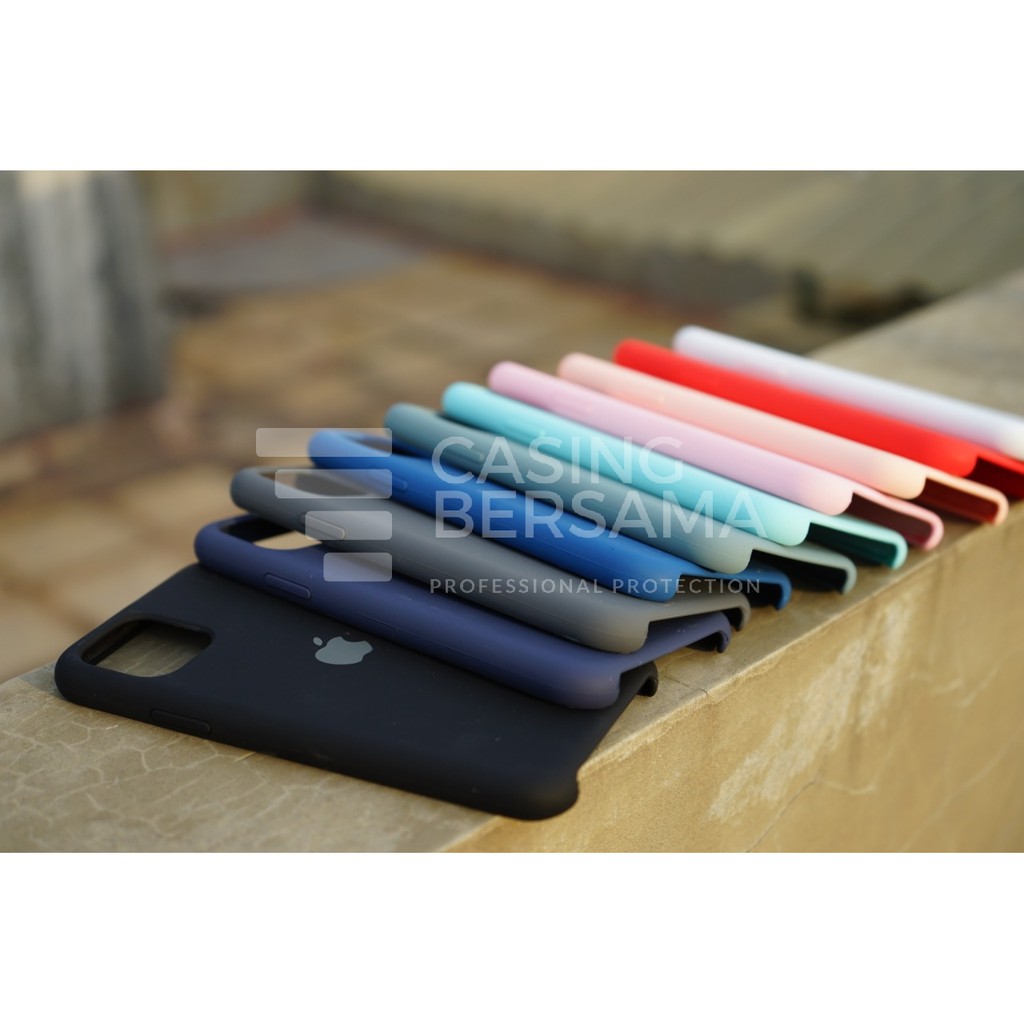 iPhone Silicone Soft Case Untuk Apple Premium Case 7 8 7+ 8+ X XR XSMAX 11 11PRO 11PROMAX