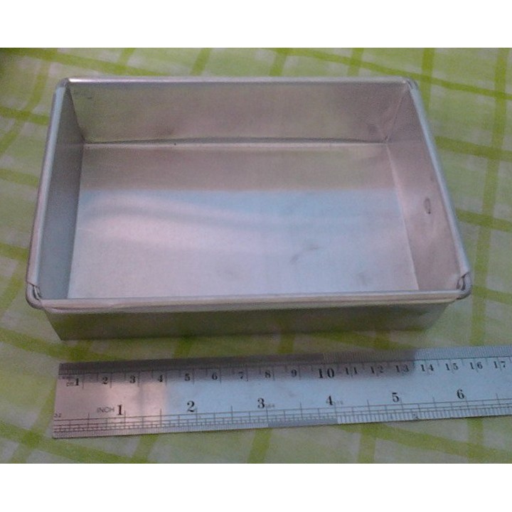 loyang bronis cetakan brownies ukuran kecil 10x15x4 loyang bronis cetakan brownies ukuran kecil 10x15x4