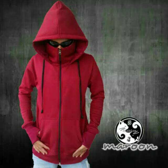 Jaket sweater polos/Jaket ninja Naruto