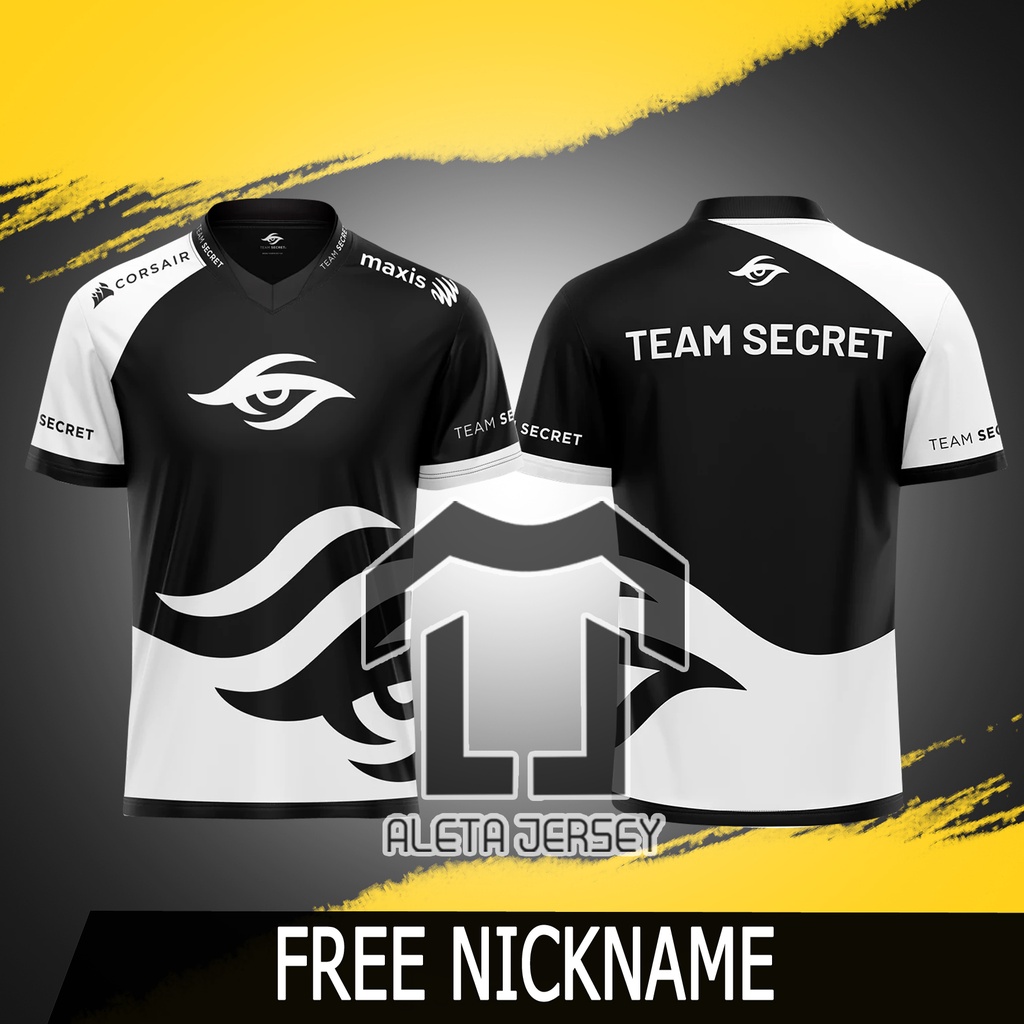 JERSEY TEAM SECRET PUBG MOBILE