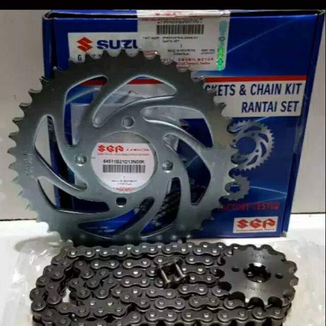 Gear set komplit Suzuki Satria Fu lama Thn 2012 kebawah  kualitas Ori.