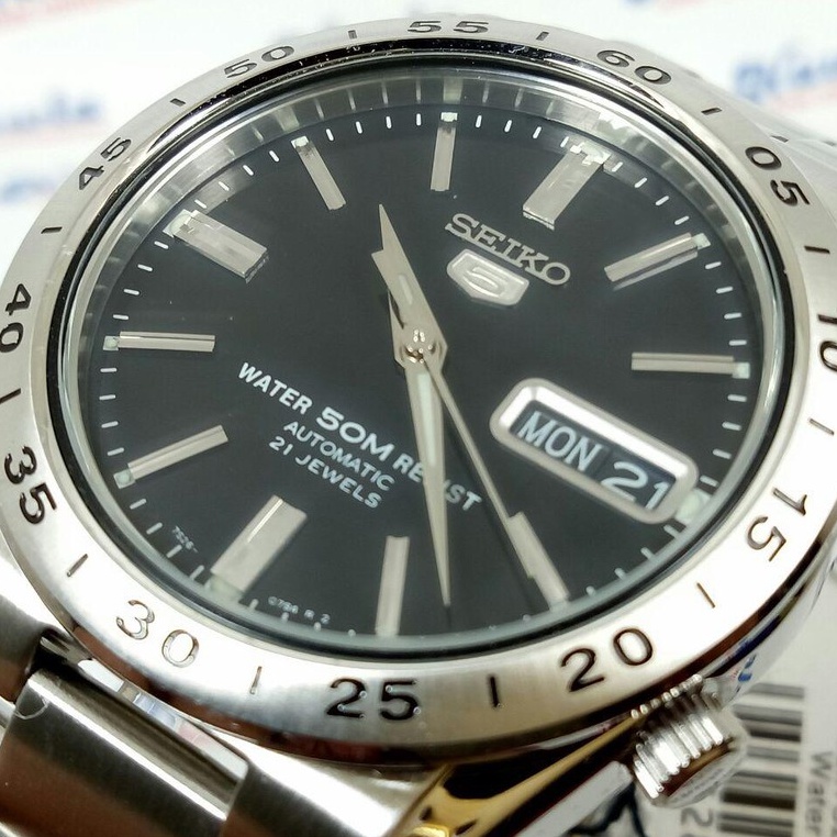 Seiko 5 SNKE01K1 Automatic Black Dial - Jam Tangan Pria SNKE01