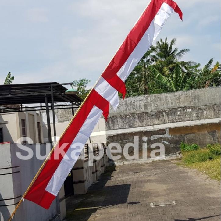 Modern.. Umbul-umbul Merah Putih Panjang 3,9 m dan 4,8 m
