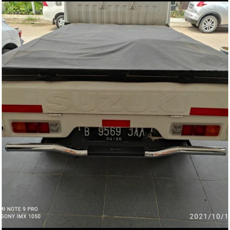Pengaman bemper tanduk belakang All new CARRY 2019-2023 Pick up chrome