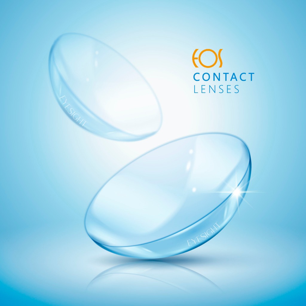 EYESIGHT LENSES  Softlens Princess by EOS - Clear Transparent | Softlens Bening (2pcs/sepasang)