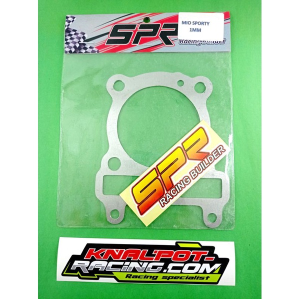 Paking Blok Almunium Mio Sporty 1MM Spr Racing