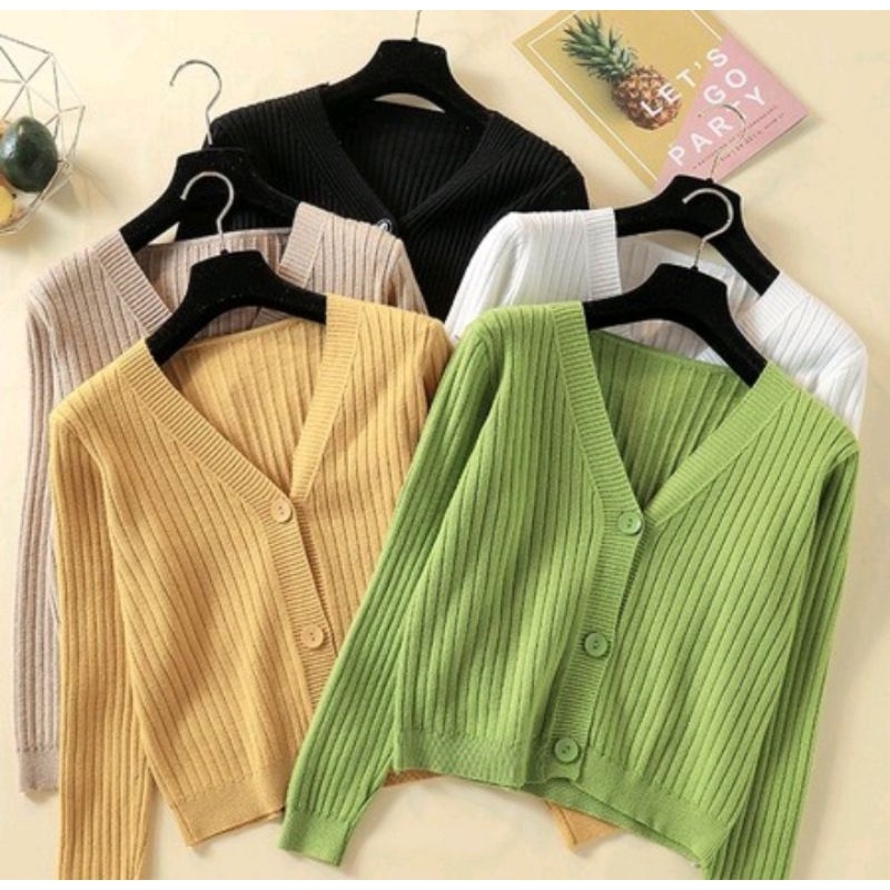 CARDIGAN SWING 01 CEWEK REMAJA LUCU BAJU CARDIGAN WANITA DEWASA