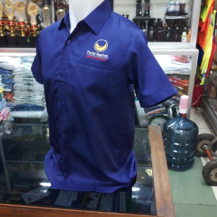 ➨ Baju Kemeja Partai Nasdem. BAJU PARTAI / ATRIBUT PARTAI ☝