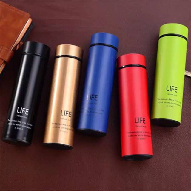 BISA COD!!! TERBARU TERMOS LIFE TRENDY STAINLLESS STELL FLASK TAHAN PANAS/DINGIN