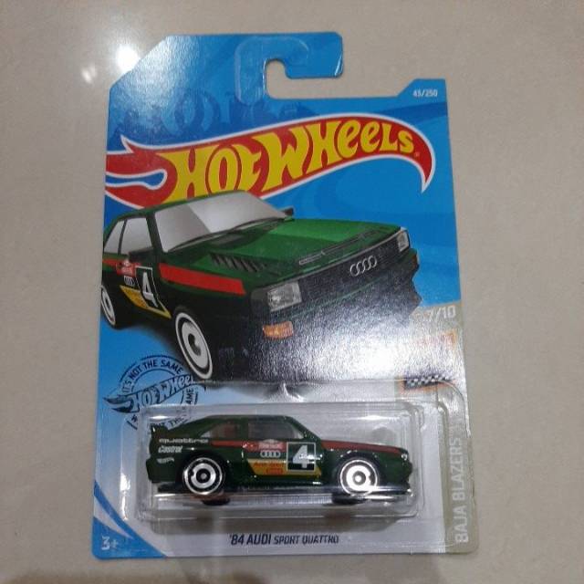 Hotwheels 84 Audi sport quattro