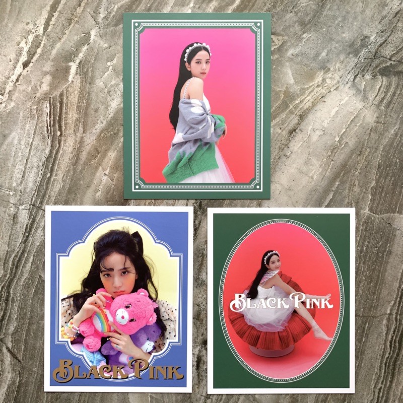 Blackpink Jisoo set from Blackpink's Season Greeting 2021 kit