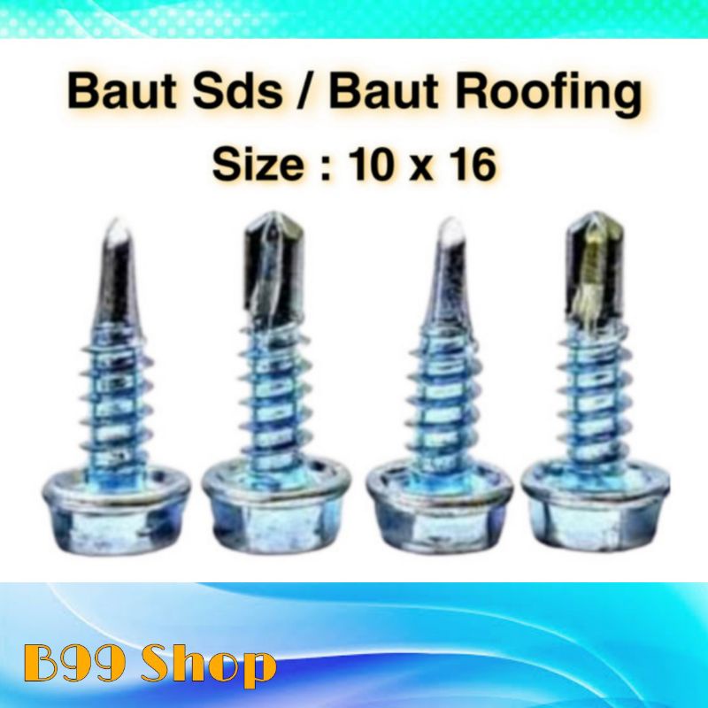 Jual Baut Drilling Baut Sds Baut Roofing X Shopee Indonesia