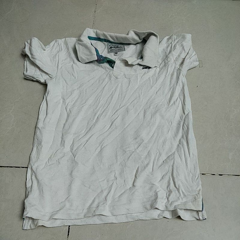 local motion 01 preloved 6 7 tahun anak laki polo putih