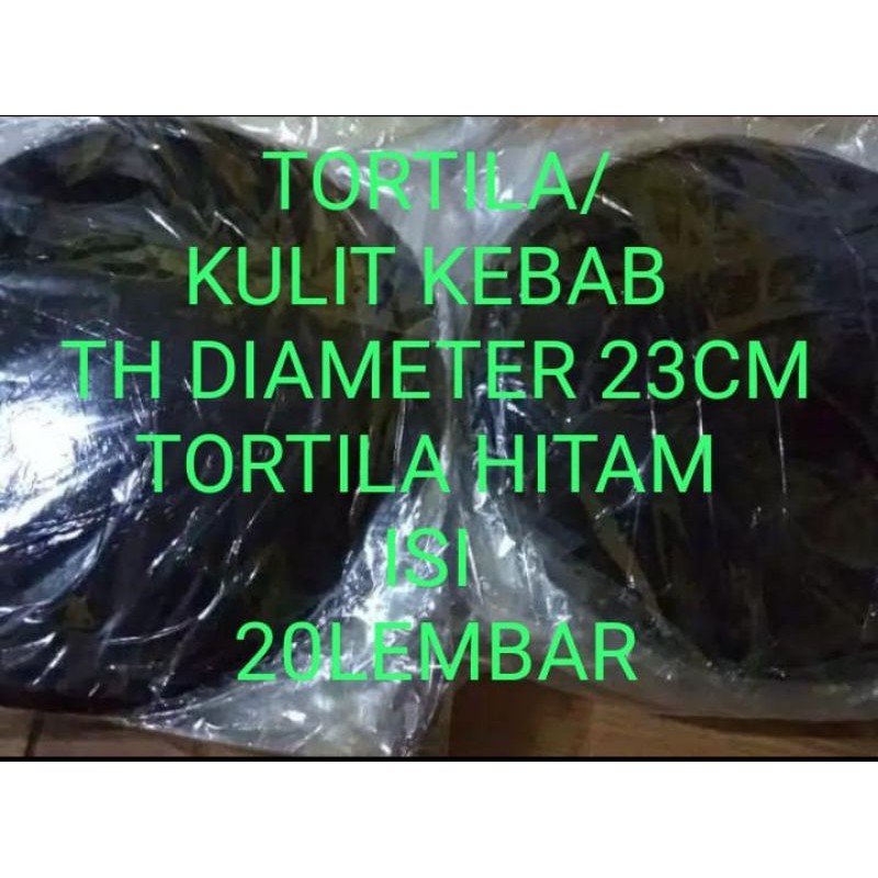 

TORTILA HITAM SIZE 23CM ISI 20LEMBAR