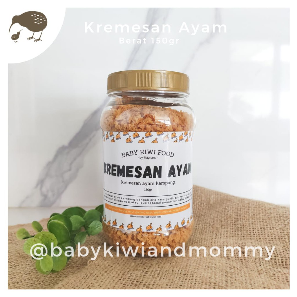 

Kremesan Ayam Kampung Untuk Mpasi