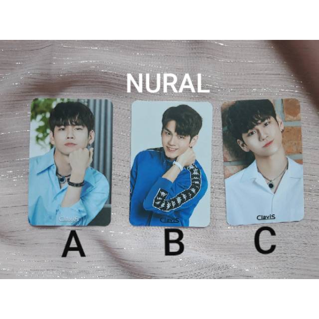 Clavis x wanna one ong seongwu official photocard