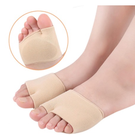 Insoles Kain Silikon Metatarsal Bantalan Kaki Cushion Silicone Insole