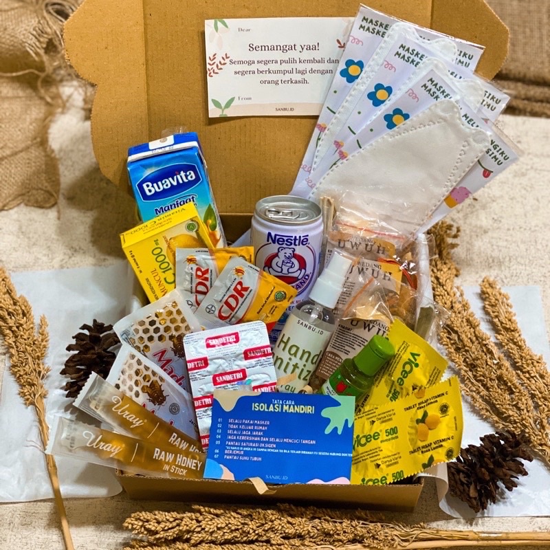 

HAMPERS VITAMIN OBAT ENERVONC NEW NORMAL HAMPER VITAMIN MENCEGAH COVID KADO ISOLASI MANDIRI NEW NORMAL SAKIT IMUN OBAT GIFT BOX KADO ORANG SAKIT