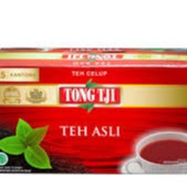 TONG TJI Teh Hitam Asli (Celup) 25 Sheets 2pcs