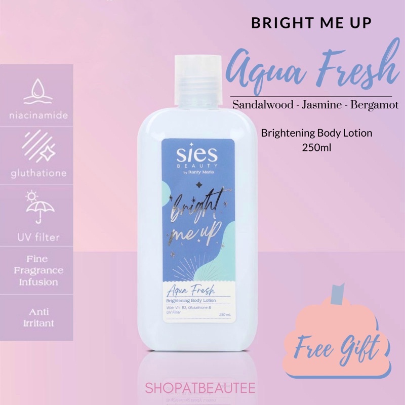 SIES BEAUTY BRIGHTENING BODY LOTION AQUA FRESH