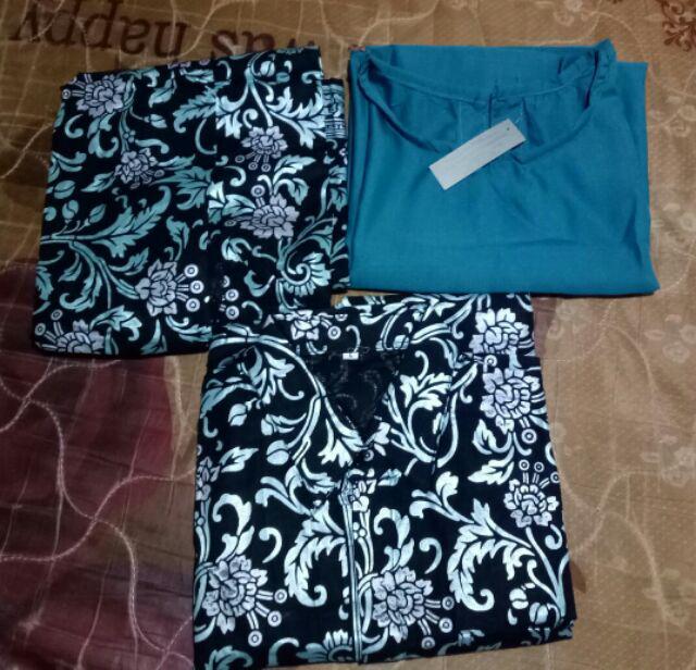 Batik Couple Kebaya Modern Rabbani Set / Batik Couple Kebaya Rabani Baju Stelan Wanita Stelan Batik