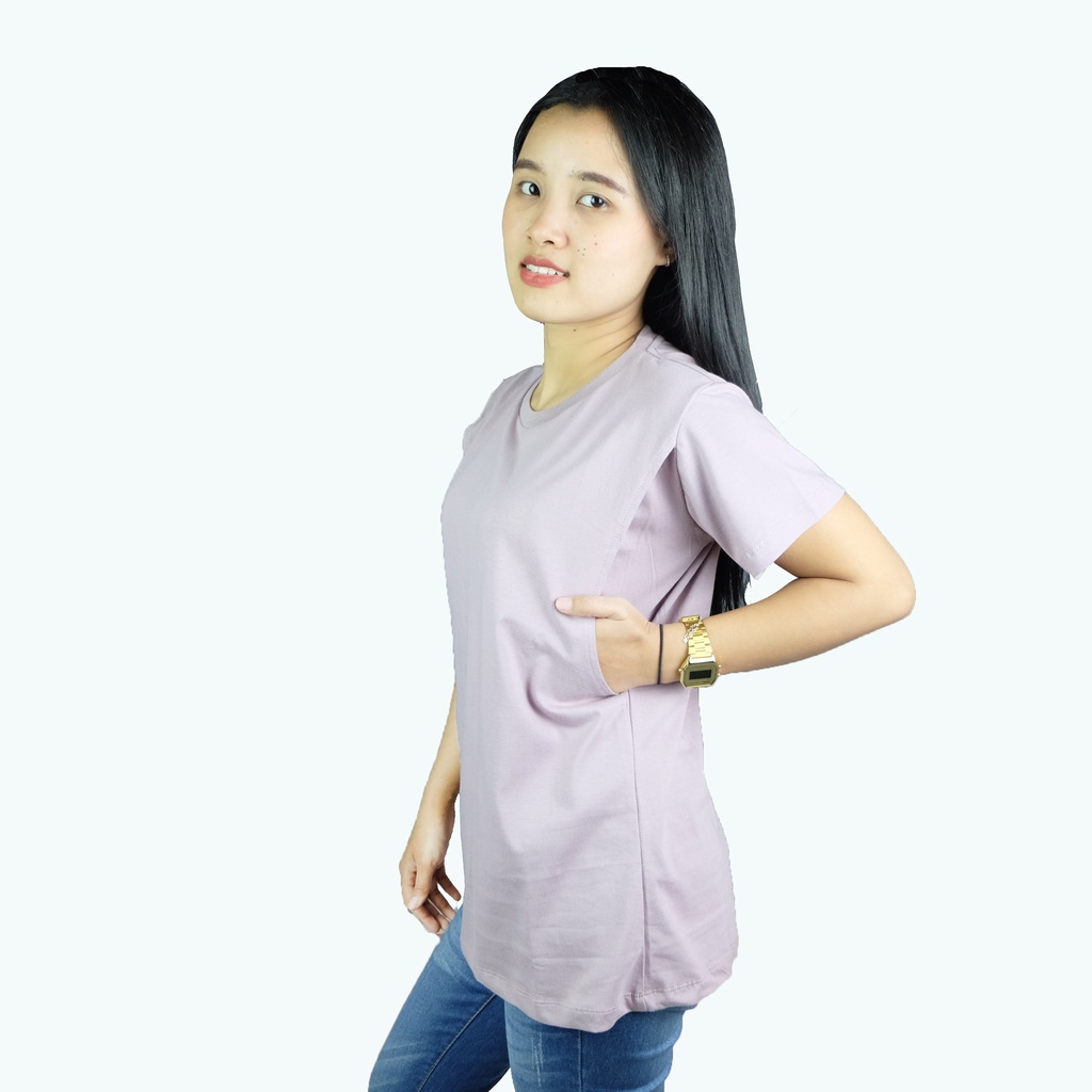 Kaos menyusui / baju busui bahan COMBED