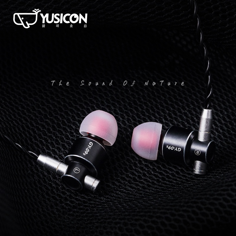 Reecho GY-09S Earphone HIFI Dynamic Heavy Bass Dengan Mic Untuk Olahraga / Lari GY09S