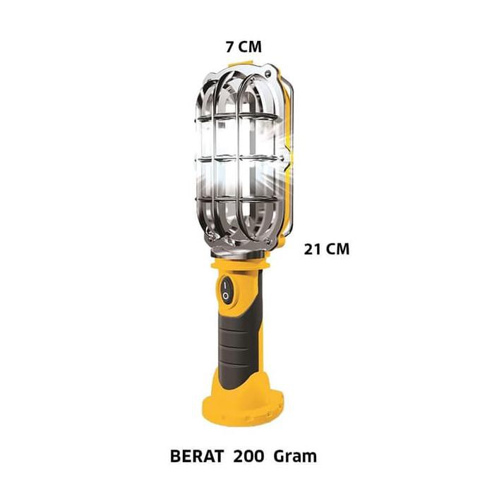 EMERGENCY LIGHT lampu senter emergency magnet portable - ELRU-46