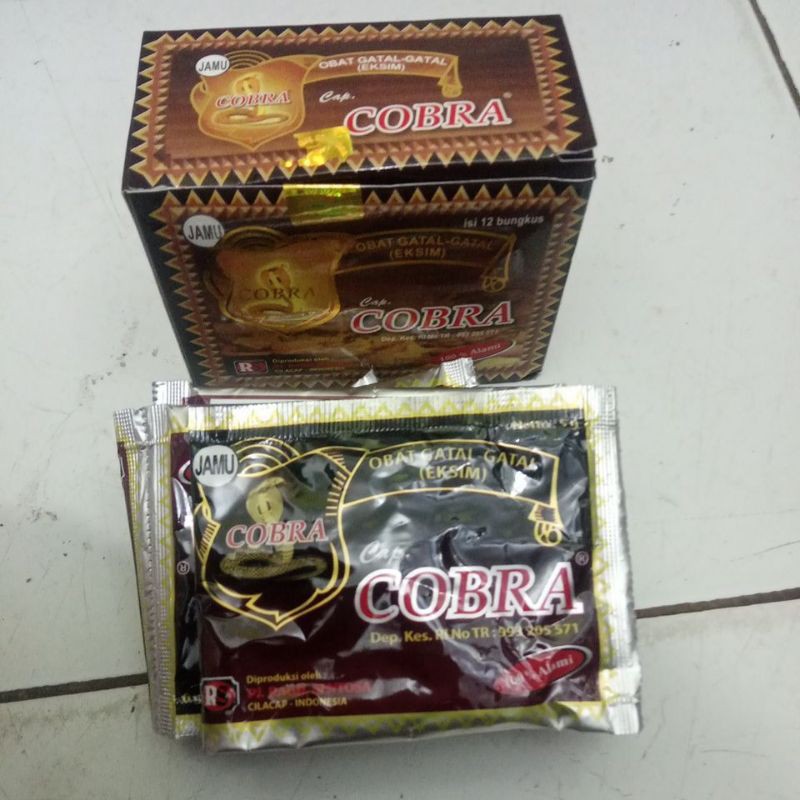 obat gatal gatal eksim cap cobra