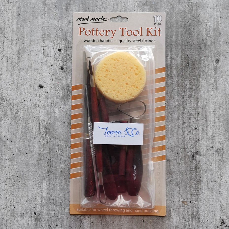 MONT MARTE POTTERY TOOL KIT 10PCS