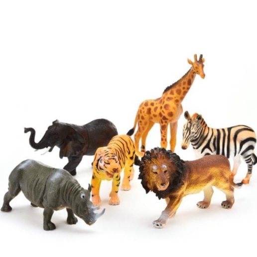 

Sensory Play Mini ANIMAL Set isi12 Pcs/ Mainan Montessori Murah