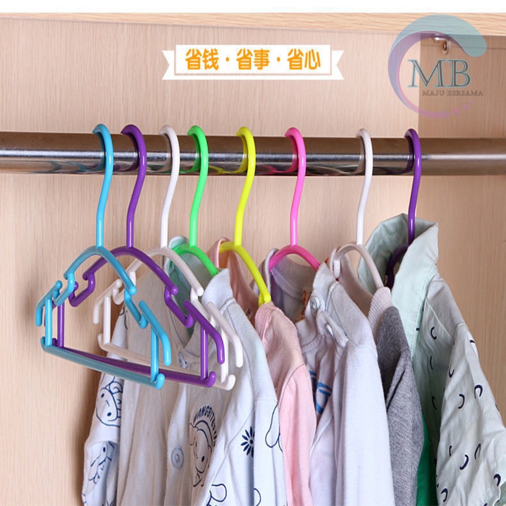 RT63 hanger gantungan hook jemuran pakaian baju anak bayi mini serbaguna MB2885