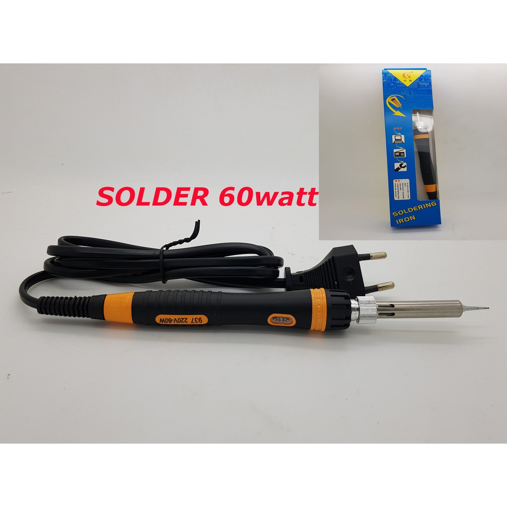 Solder 60 watt + Solder Station Tip, Ceramic Element, Indicator