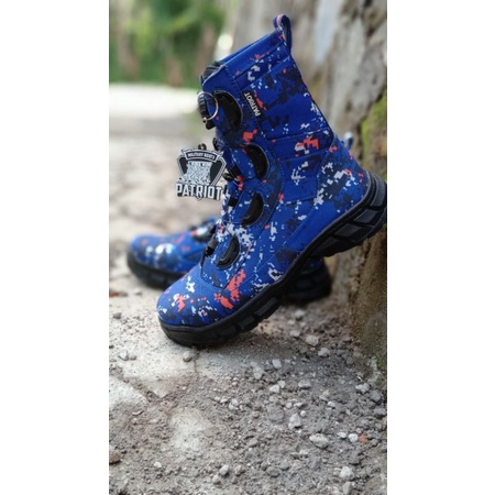 SEPATU PDL TALI PUTAR LORENG AIRUD