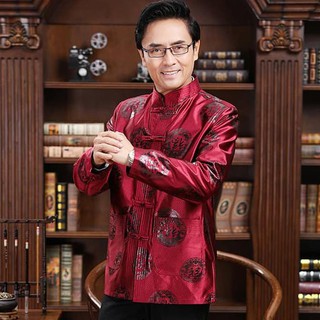 Cheongsam Pasangan Baju  Kemeja Kostum Imlek  Congsam Baju  