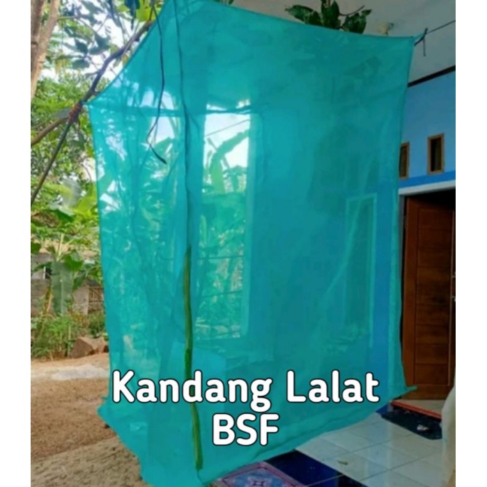 Jaring Kandang Lalat BSF Portable ukuran 1x1x2