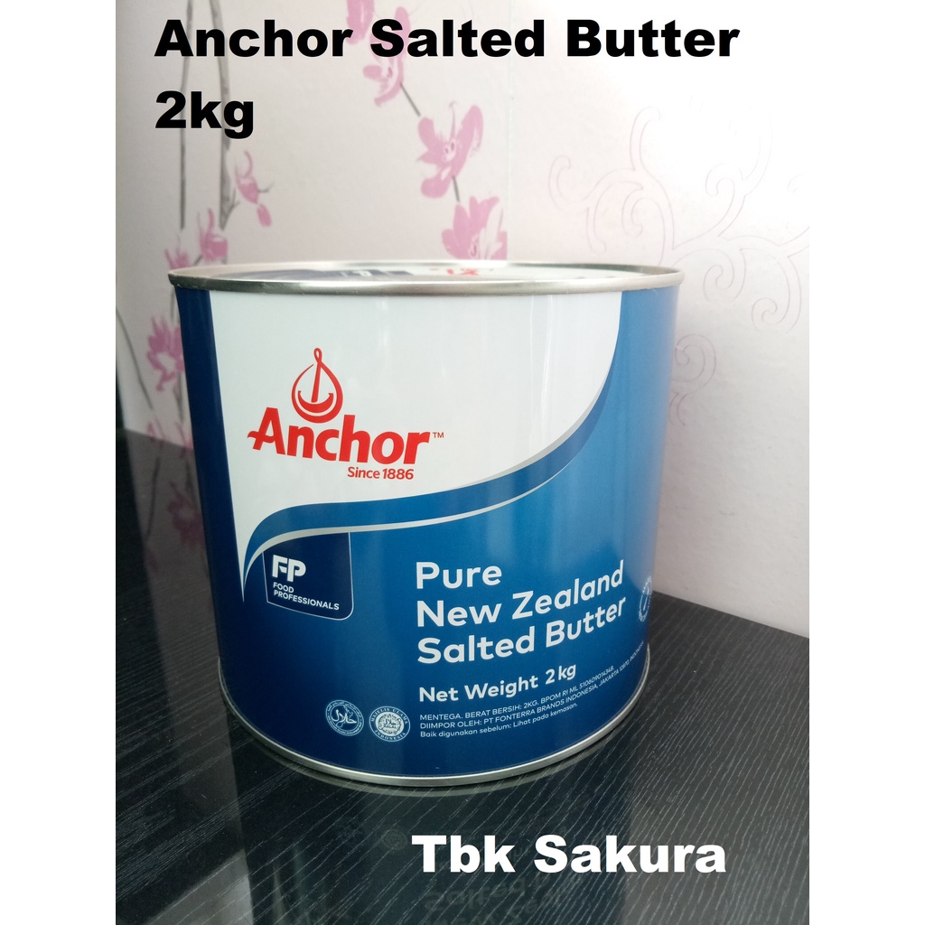 

Anchor Salted Butter 2kg Kaleng