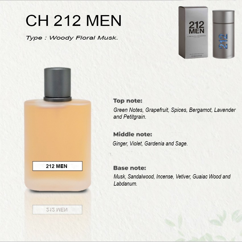 Parfum Refill CH 212 MEN