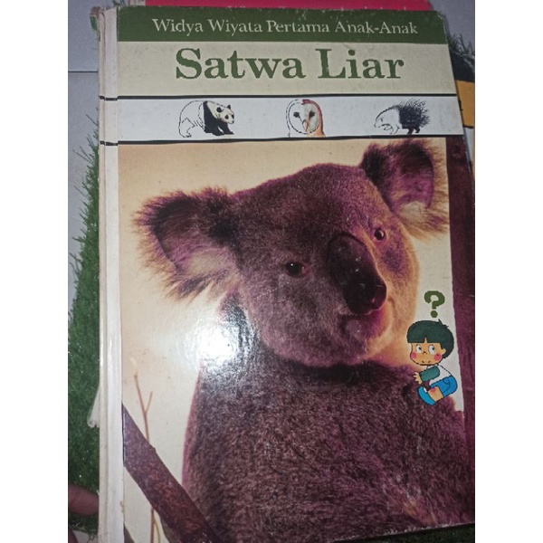 Buku pengetahuan anak - WWP Widya wiyata pertama - SATWA LIAR (preloved)