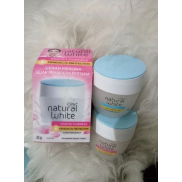 natural white olay / No Dus